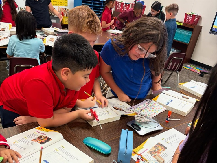 southside third grade students learning