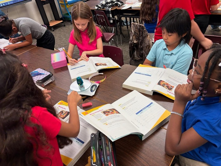 southside third grade students learning