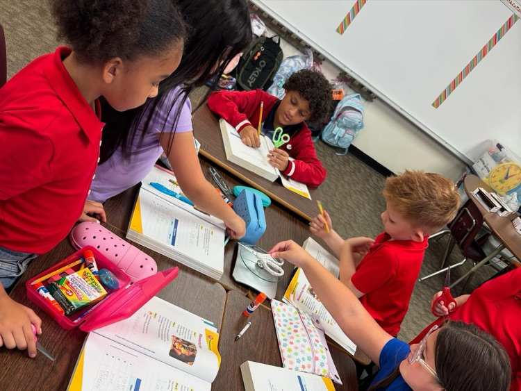 southside third grade students learning