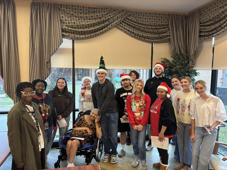 PHS Interact club brings joy to Legacy nursing home residents today! Such a blessing for all involved!!! Joy, joy, joy! ❤️Mrs. McGuire