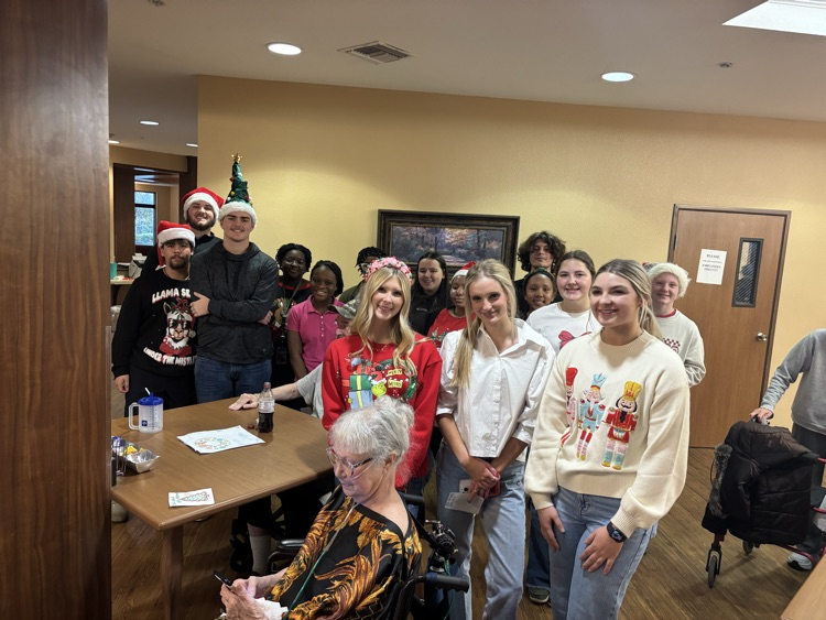 PHS Interact club brings joy to Legacy nursing home residents today! Such a blessing for all involved!!! Joy, joy, joy! ❤️Mrs. McGuire
