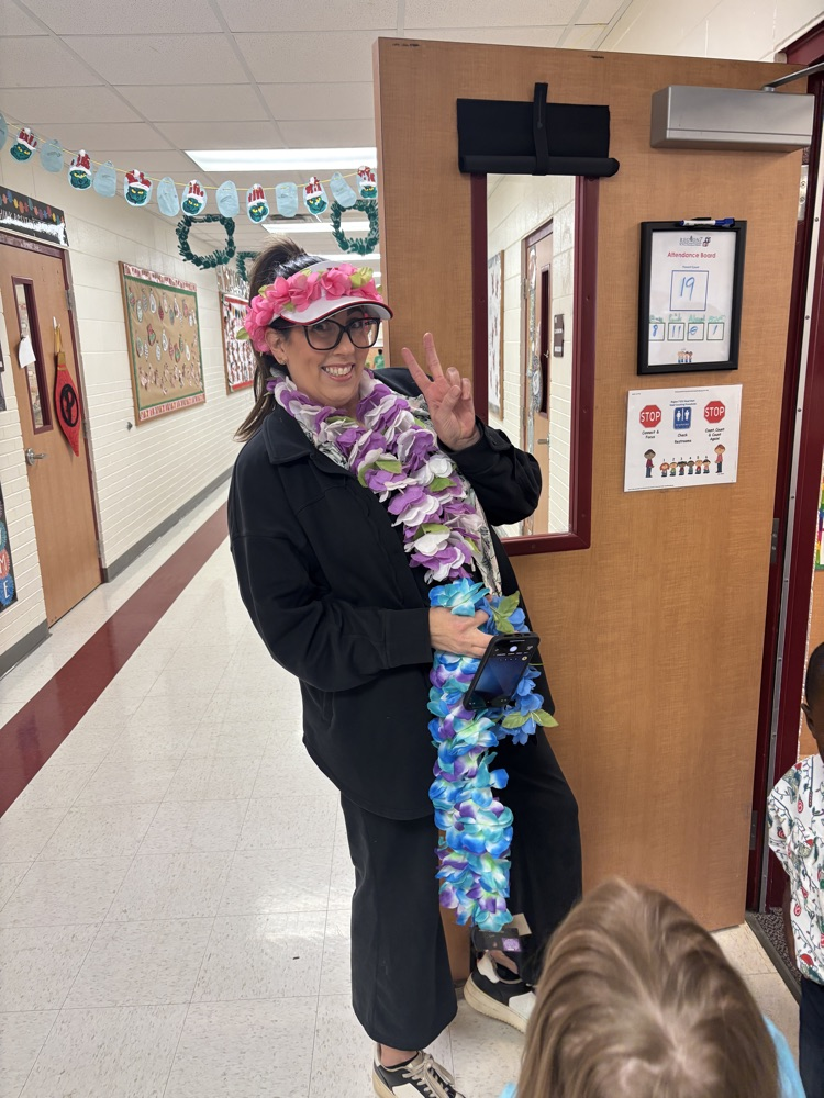 It’s an Hawaiian Christmas at Washington.