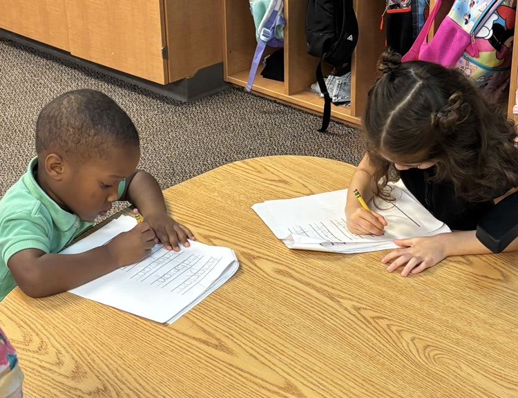 We are working hard on learning at Washington ECC as we get ready for Spring Break