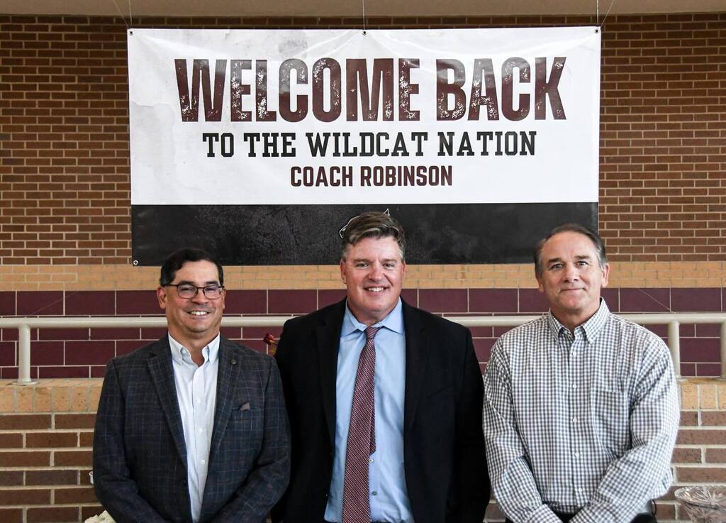 Welcome back Coach robinson 