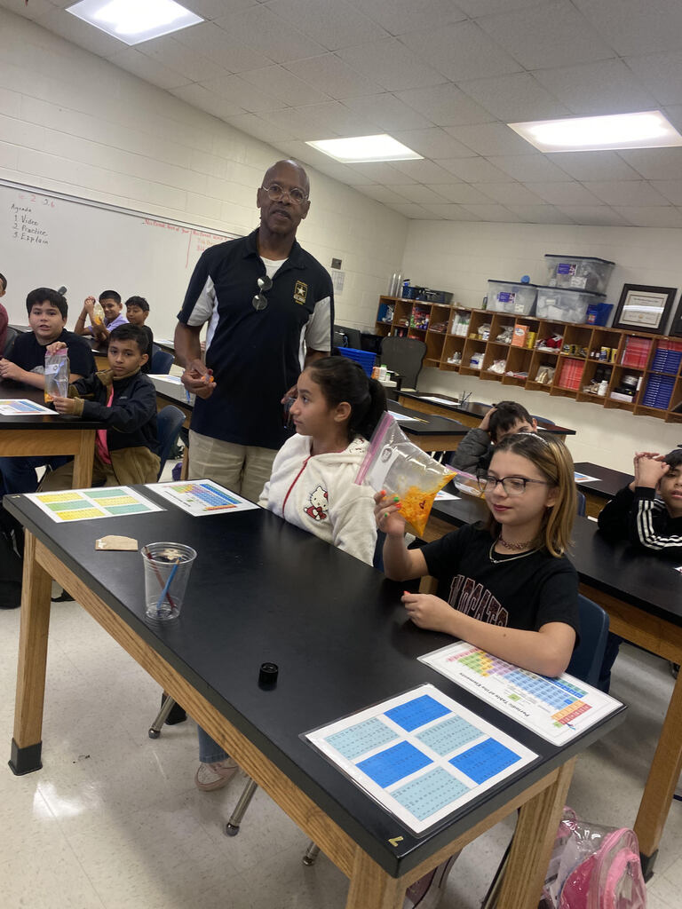 Mr. Turner's 6th grade Science class exploring chemical changes.