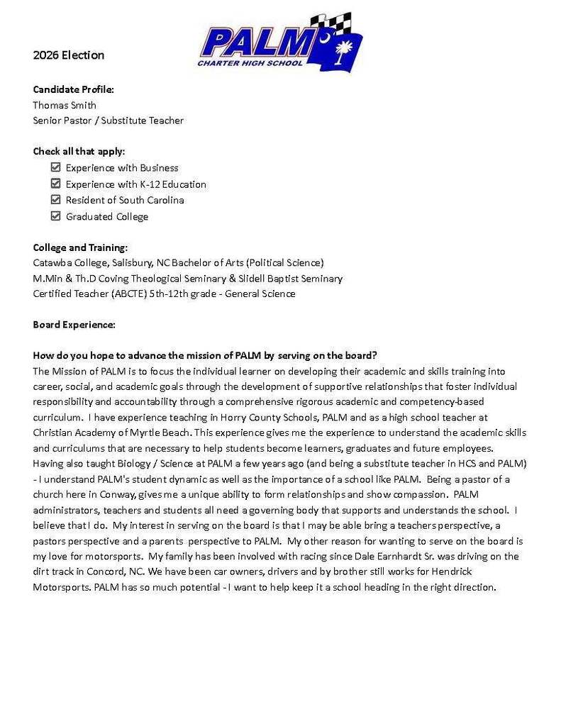 Candidate Profile 5