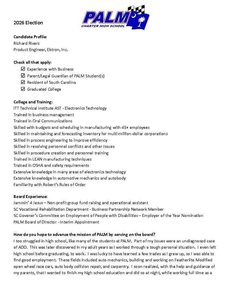 Candidate Profile 2