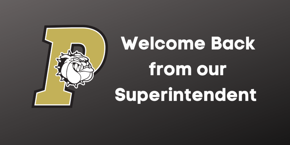 welcome back