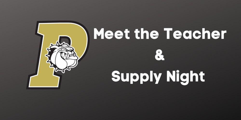Meet the Teacher/Supply Night July 31