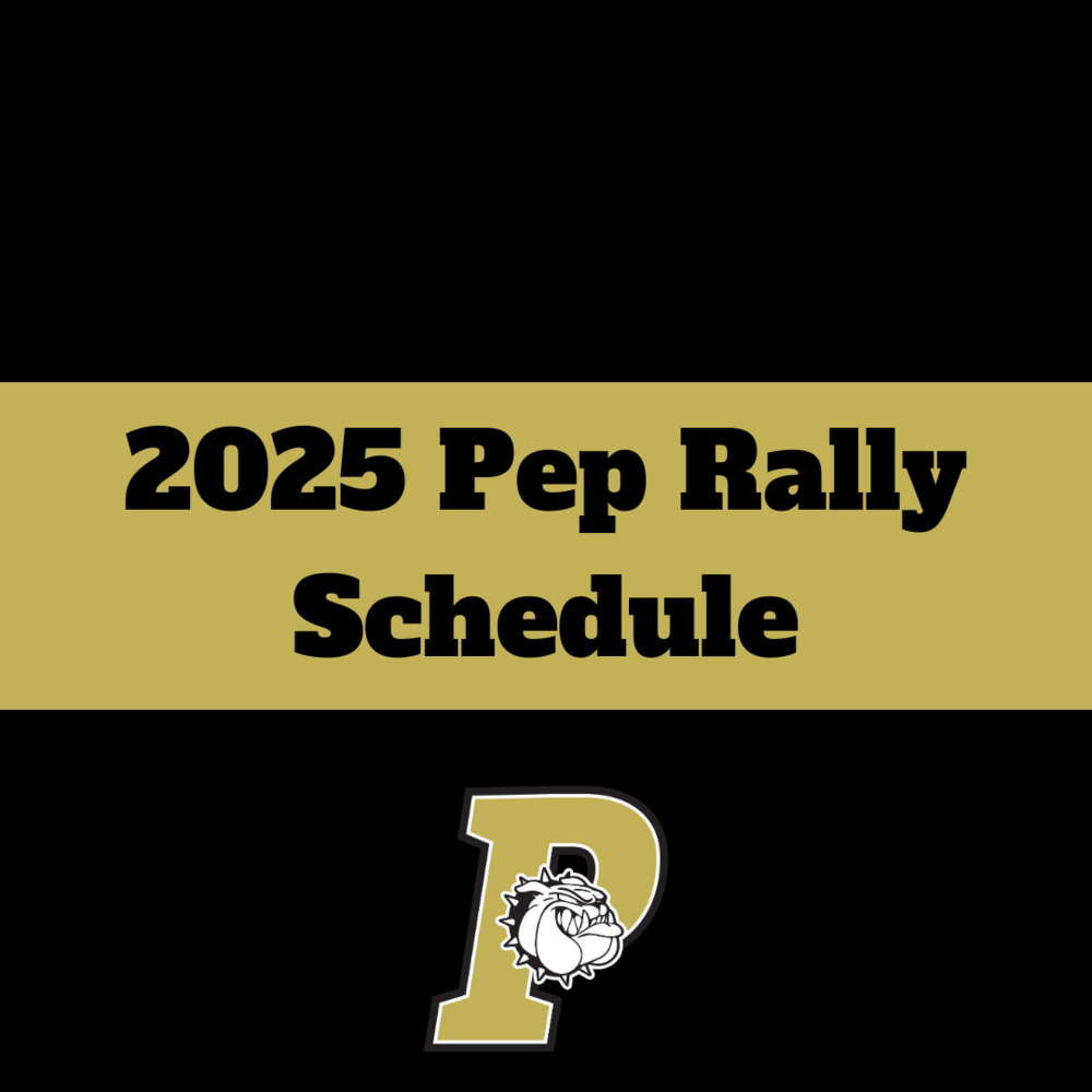 pep rally schedule 2025