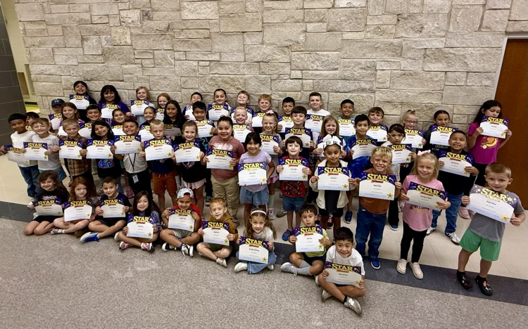 1st nine weeks STAR students