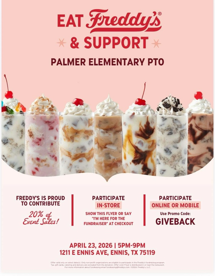 Freddy’s Fundraiser