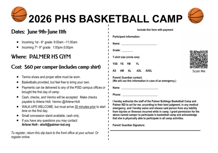 Girl’s Basketball Camp