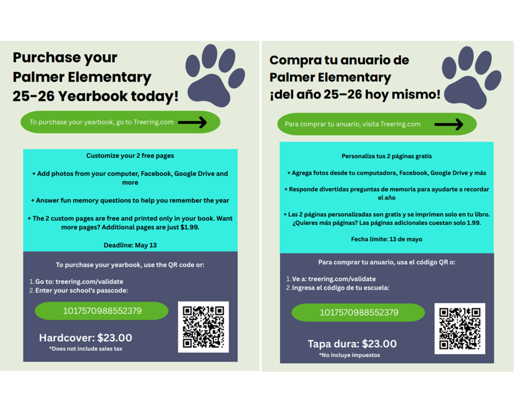 Yearbook Order Form