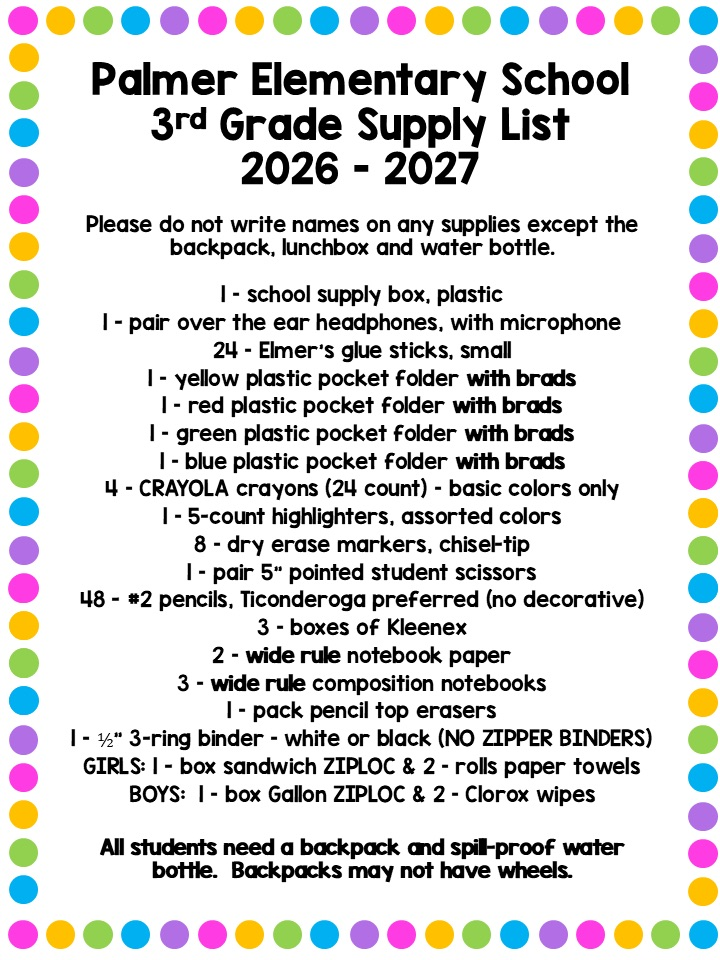 3rd Grade