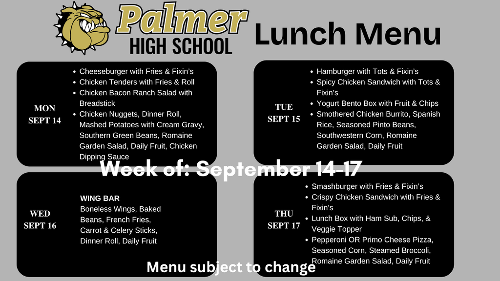 hs menu 9-14