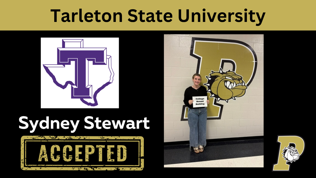 sydney stewart accepted to Tarleton