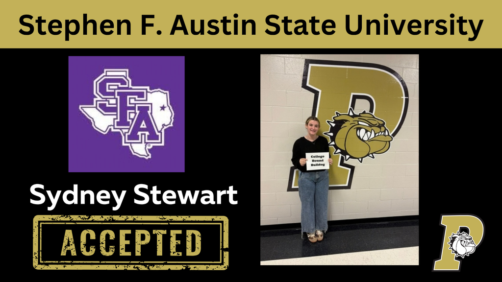 stewart accepted to sfasu