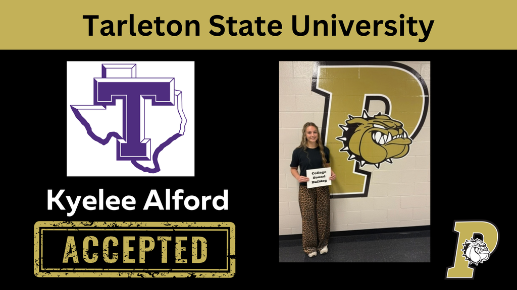 kylee accepted to tarleton