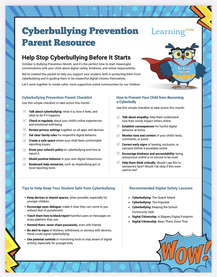 Cyberbullying Resources