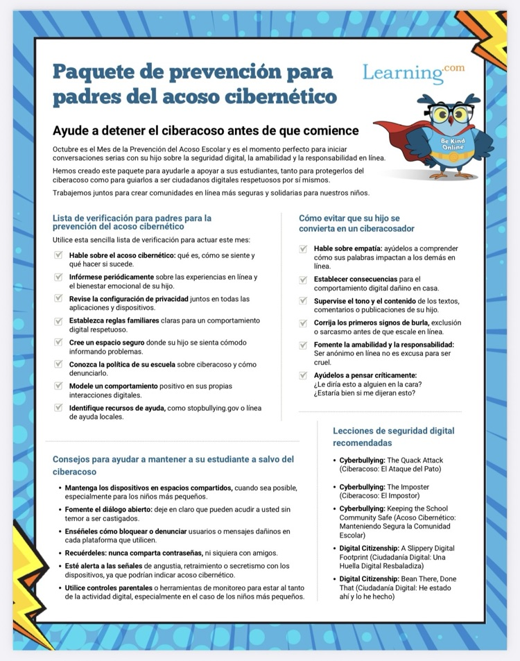 Cyberbullying Resources