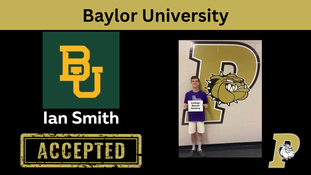 Ian smith accepted to baylor