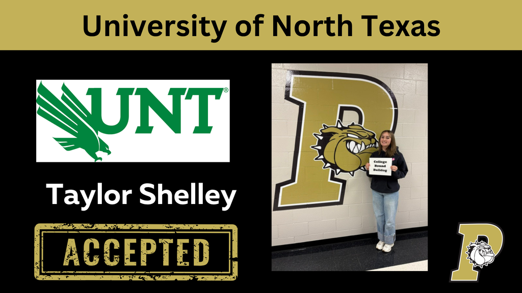 shelley accepted to university of north texas
