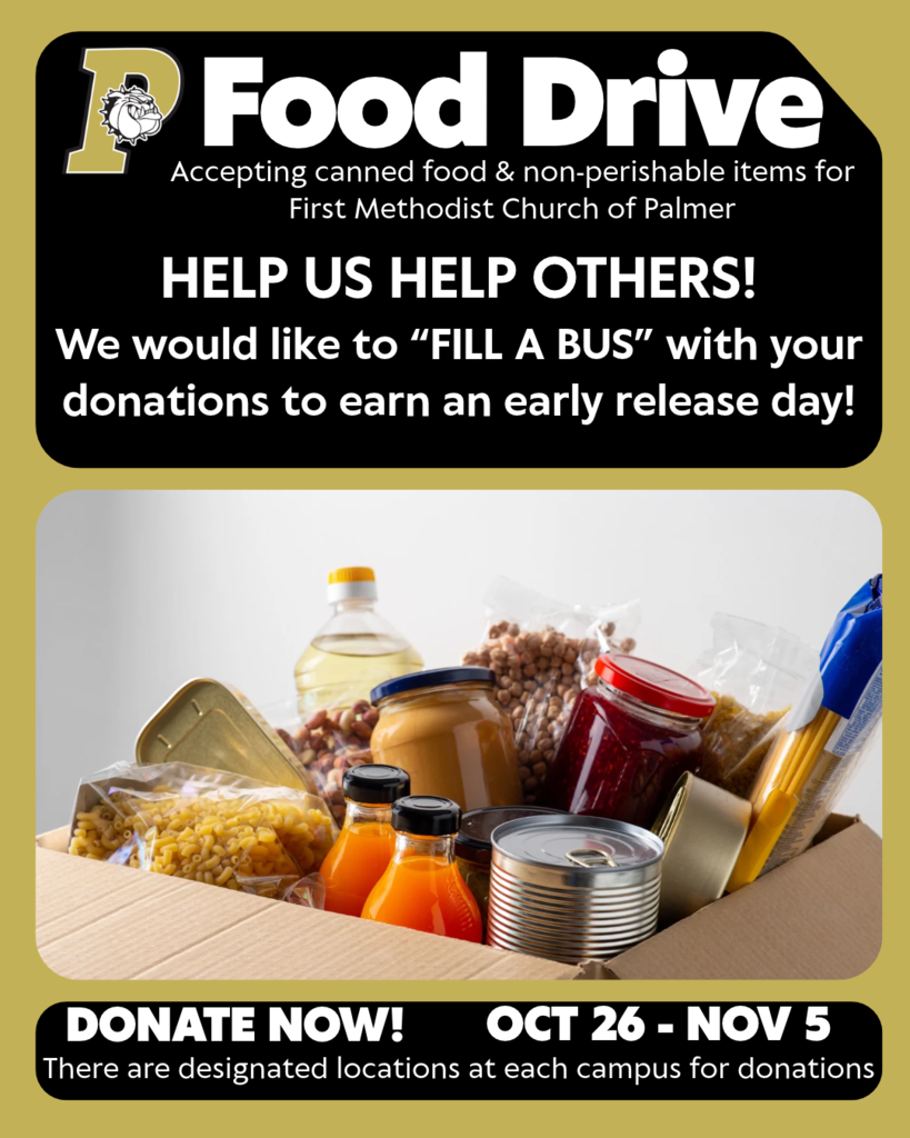 food drive oct 26 to nov 5