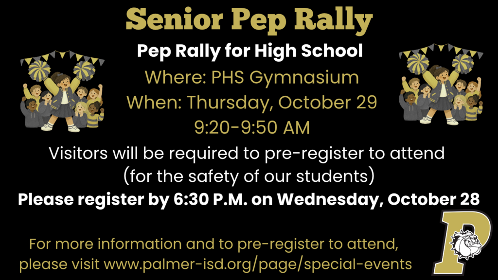 senior pep rally thursday october 29