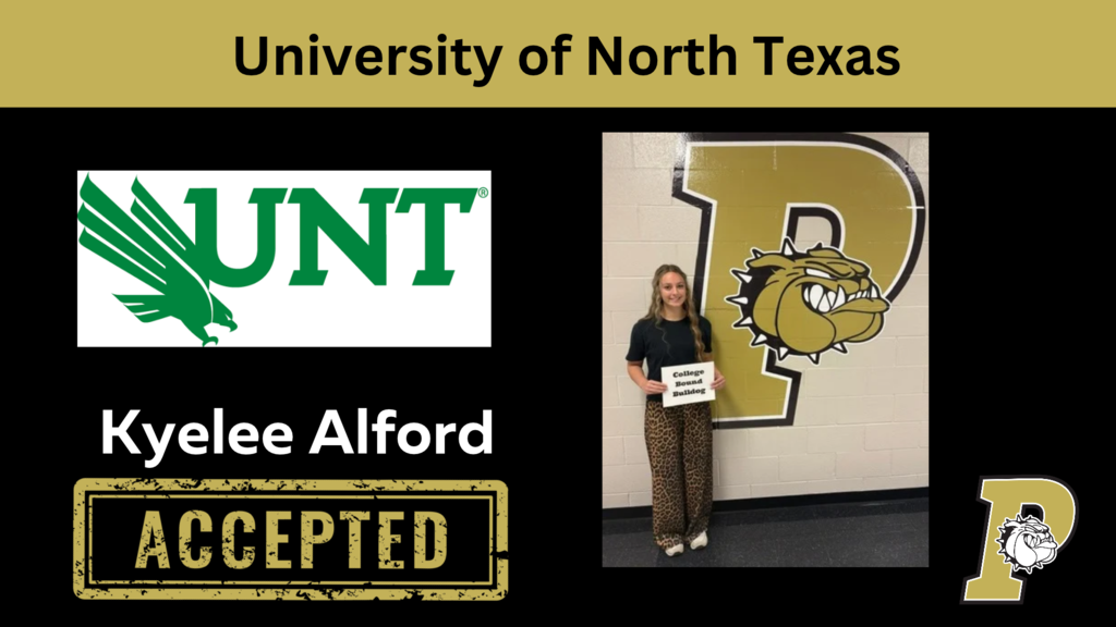 alford accepted to unt