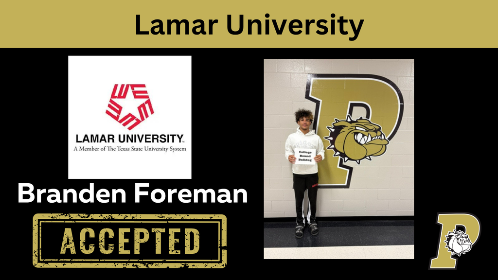 foreman accepted to lamar