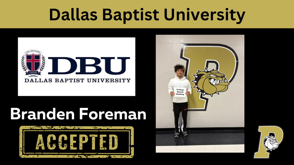 foreman accepted to dbu