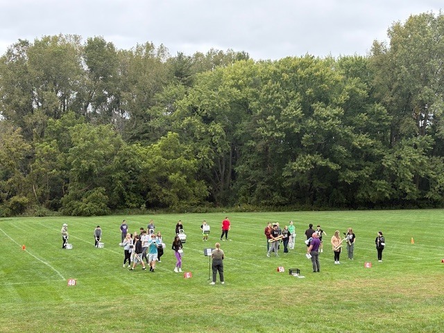Marching Band practice
