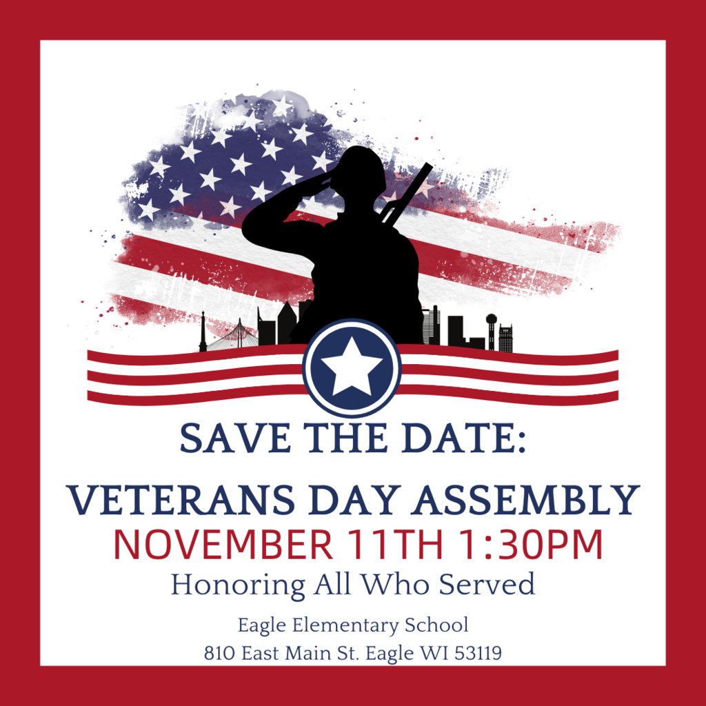 Save the Date - Veterans Day
