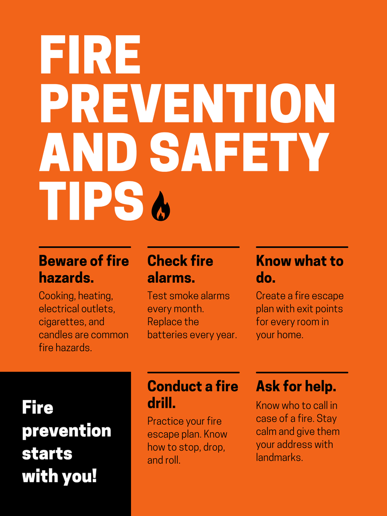 Fire Safety Tips