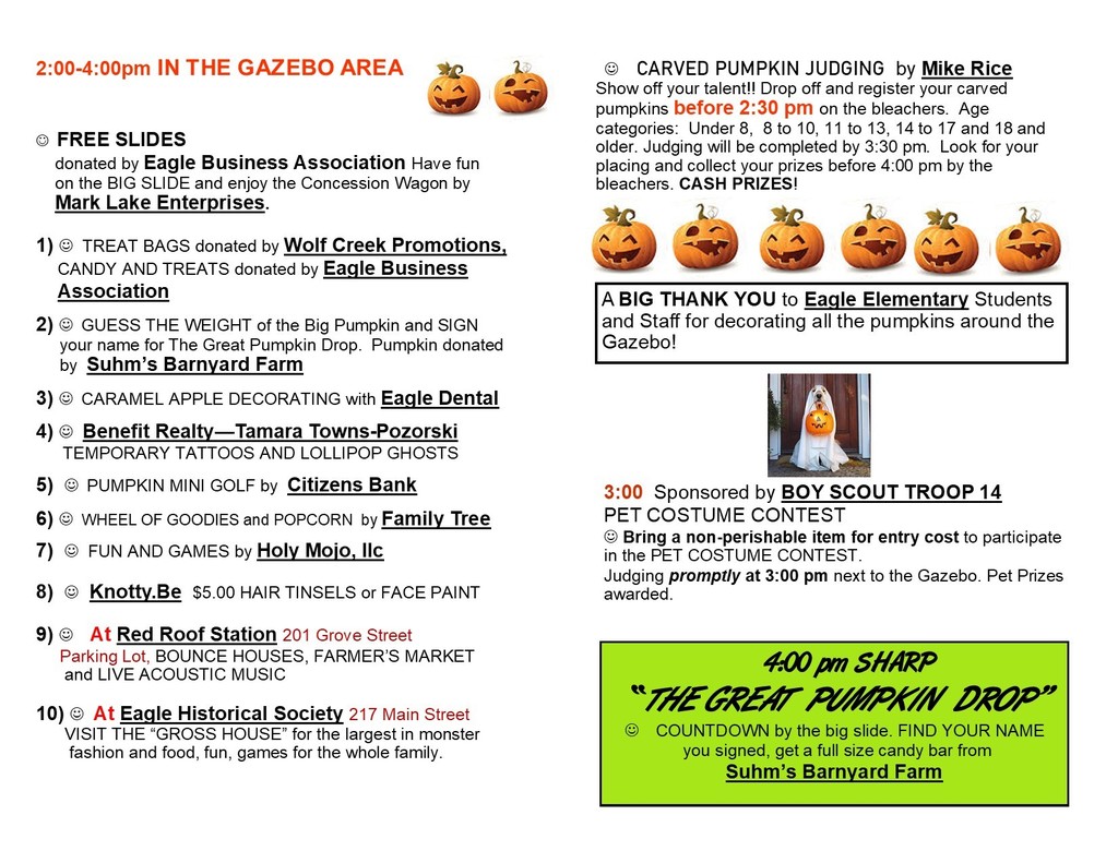 Eagle Business Association Pumpkin Party