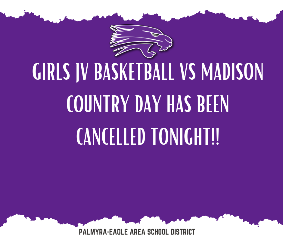 JV Game Cancelled