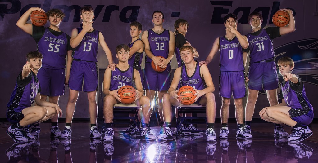 PE panthers basketball team