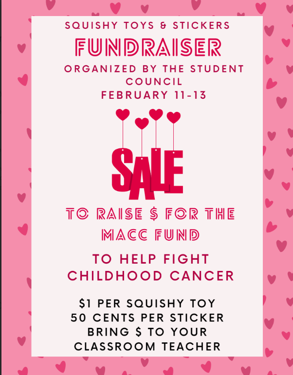 Student Council fundraiser