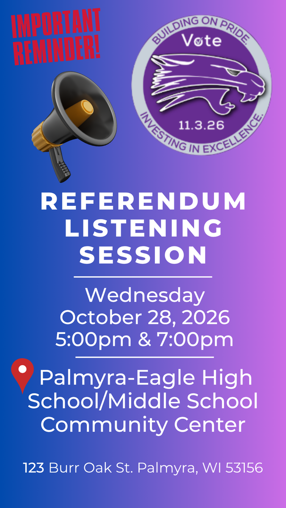 Referendum Listening Session Flyer 10-28-26, 5:00-8:00pm