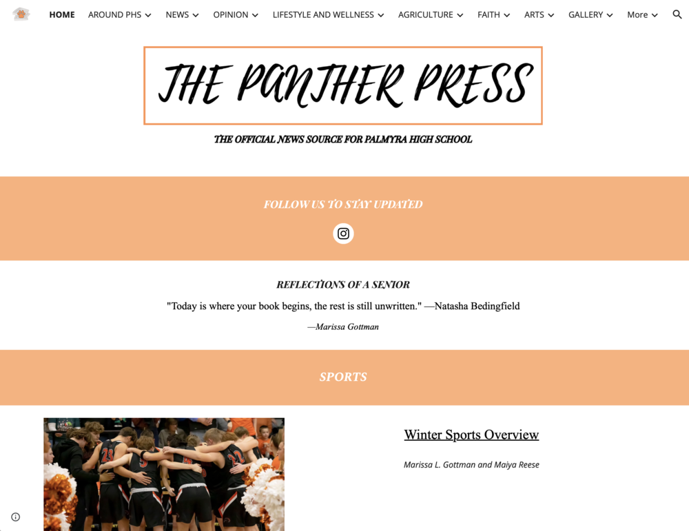 The Panther Press new issue!