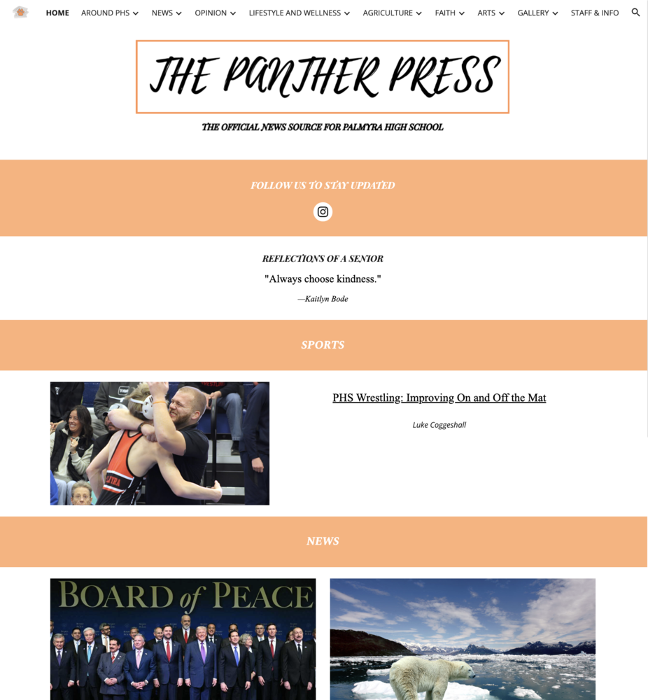 The Panther Press new issue!