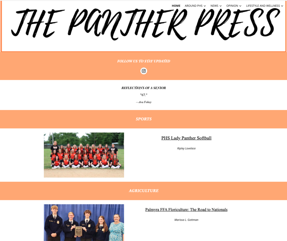 The Panther Press new issue!