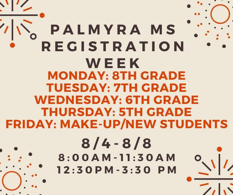 MS Reg week, Aug 4 - Aug 8