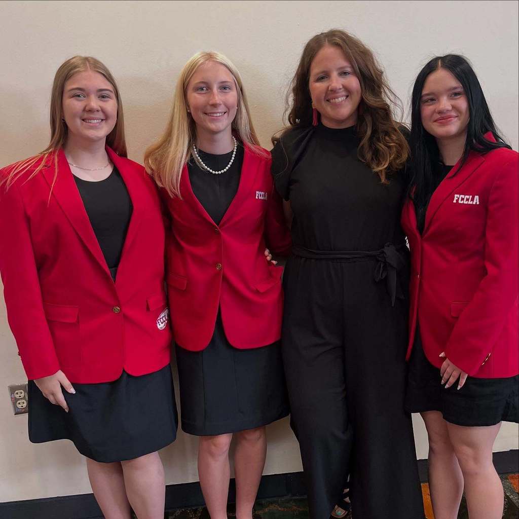 FCCLA Members and sponsor at National Conference