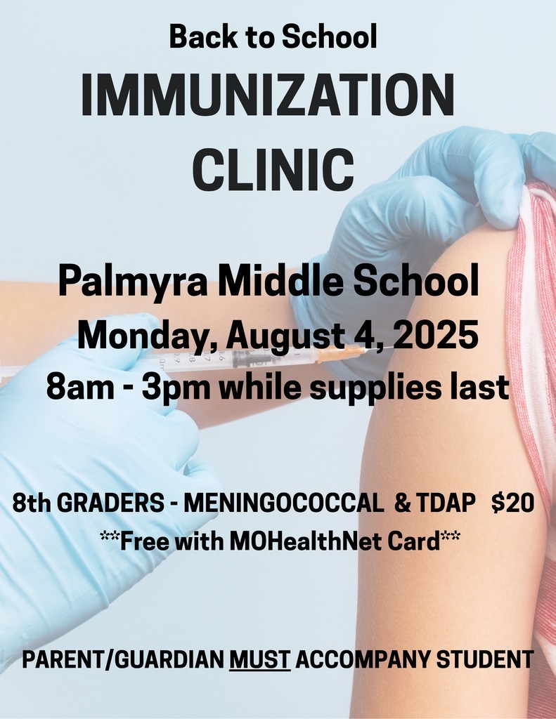 Palmyra Middle School immunization clinic