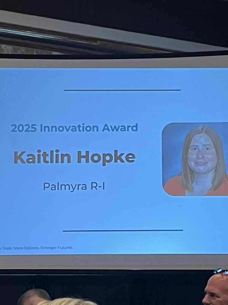 Kaitlyn Hopke 2025 Innovation Award