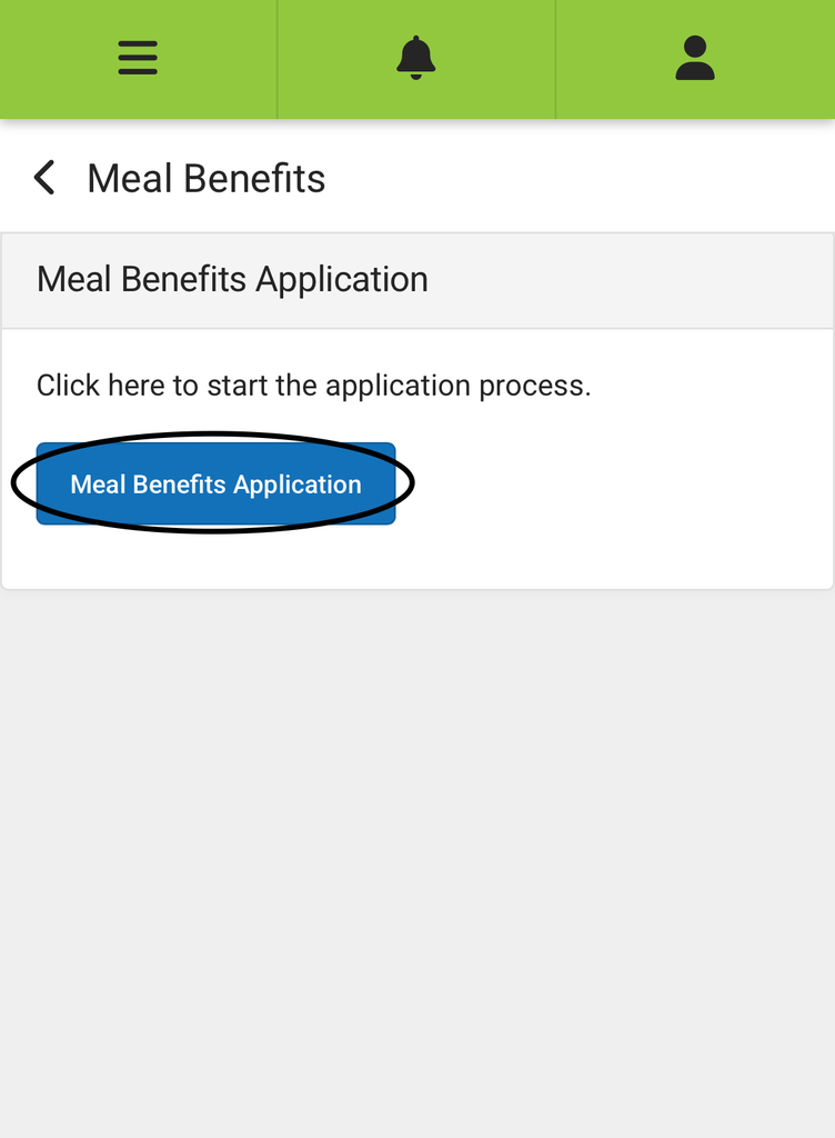 Meal Benefits Application