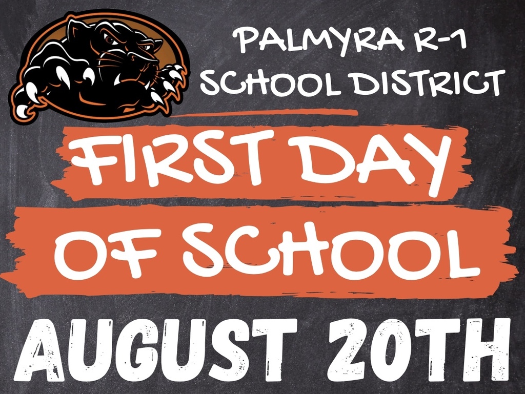 First day of school August 20th