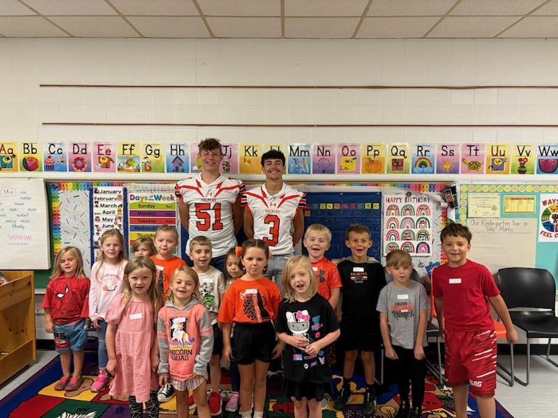 Football kindergarten reading day